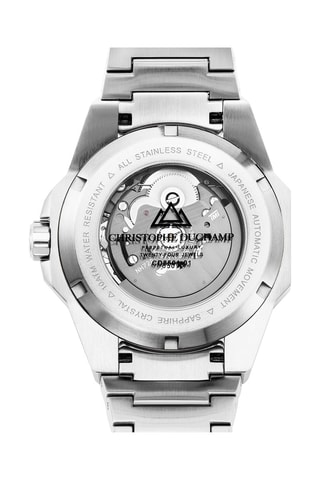 Automatisch Stalen Horloge Raidillon Skeleton II - Zilverkleurig en Grijs