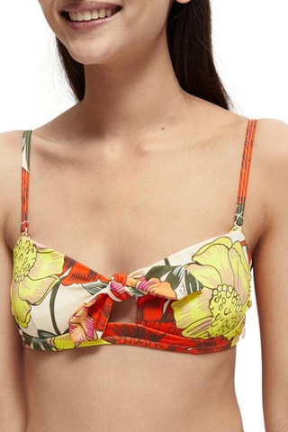 Haut de maillot - Orange et jaune