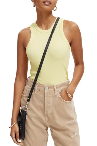 Débardeur en coton biologique - Ivoire