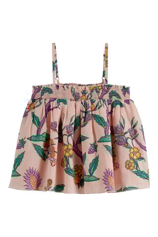 Débardeur et short en coton biologique - Rose