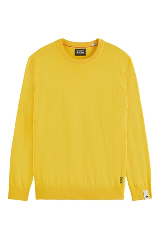Pull en lin - Jaune