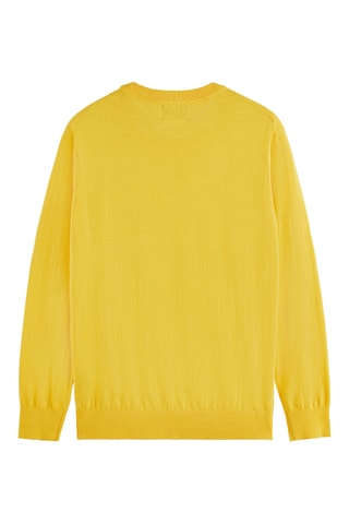 Pull en lin - Jaune