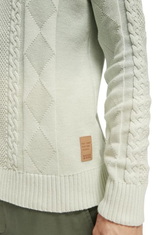 Pull dip and dye en coton biologique - Vert d’eau