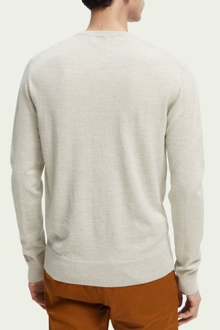 Pull en mérinos - Blanc