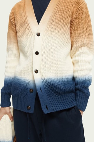 Gilet dip and dye - Beige