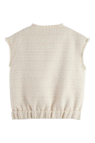 Gilet sans manches - Ecru