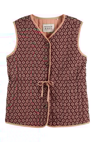 Gilet sans manches réversible - Bordeaux