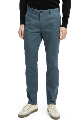 Chino slim en coton biologique - Gris