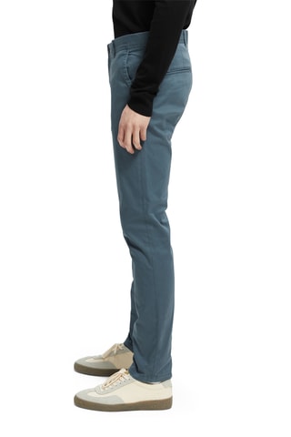 Chino slim en coton biologique - Gris