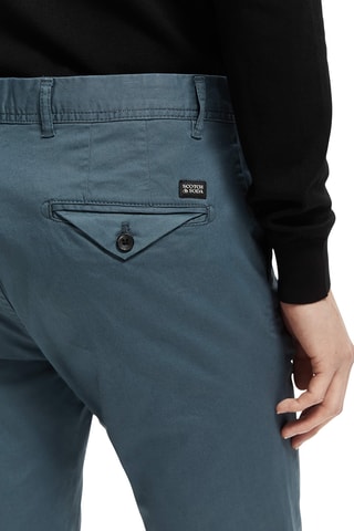 Chino slim en coton biologique - Gris