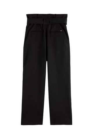 Pantalon taille haute - Noir