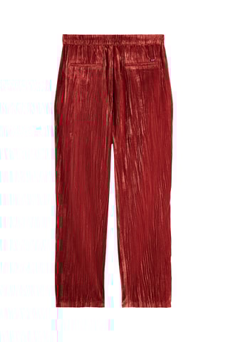 Pantalon - Rouge brique