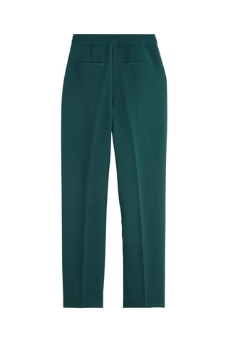 Pantalon relaxed - Vert foncé