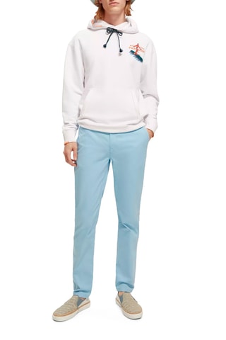 Chino en coton biologique - Ciel