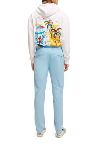 Chino en coton biologique - Ciel