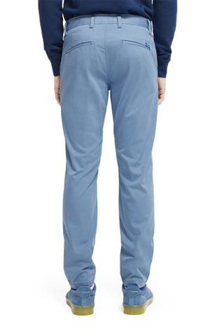 Chino en coton biologique classic fit - Bleu