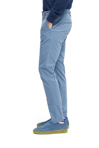 Chino en coton biologique classic fit - Bleu