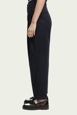 Pantalon taille haute - Noir