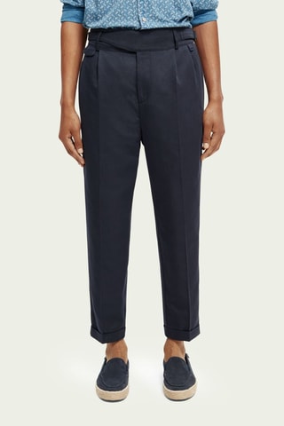 Chino straight - Bleu marine