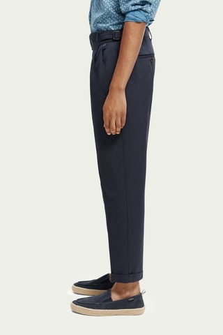 Chino straight - Bleu marine