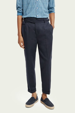 Chino straight - Bleu marine