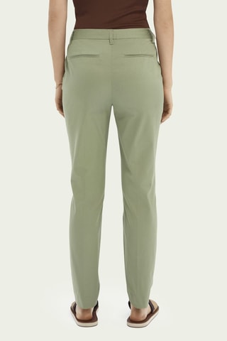 Chino slim en coton biologique - Vert
