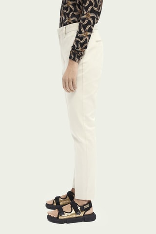 Chino slim en coton biologique - Ecru
