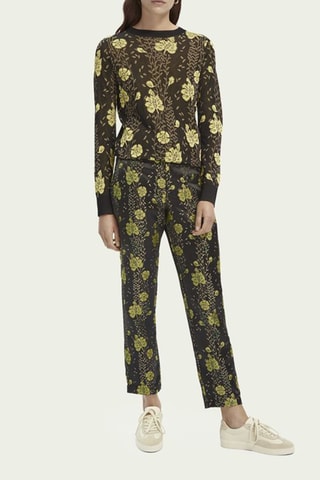 Pantalon tailored - Marron