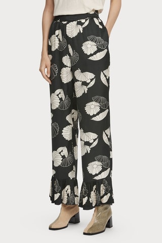 Pantalon taille haute - Noir