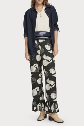 Pantalon taille haute - Noir