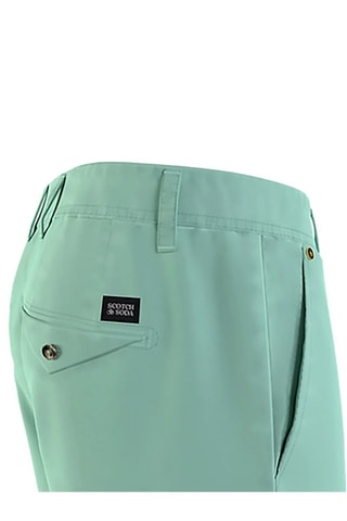 Chino slim en coton biologique - Vert d’eau