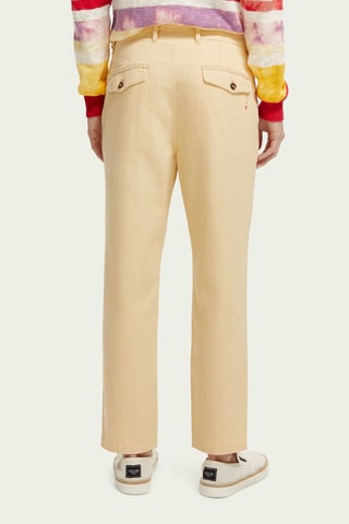 Chino en coton biologique - Beige