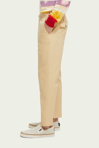 Chino en coton biologique - Beige