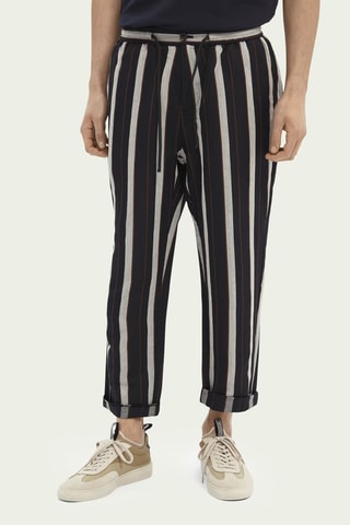 Pantalon en lin - Noir