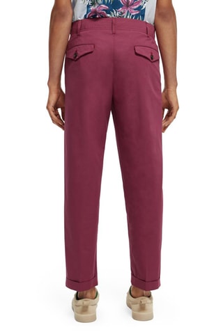 Chino tapered - Rouge
