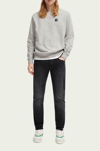 Jean slim en coton biologique - Noir