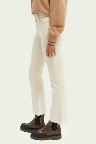 Jean flare en coton biologique - Beige