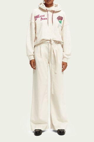 Jean wide legs - Beige