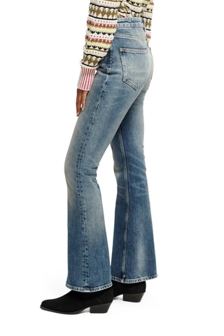 Jean flare fit - Bleu clair