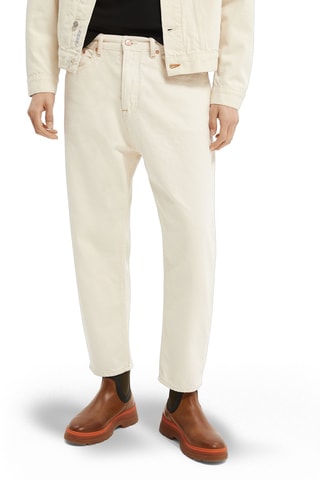 Jean wide legs - Beige