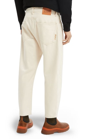 Jean wide legs - Beige