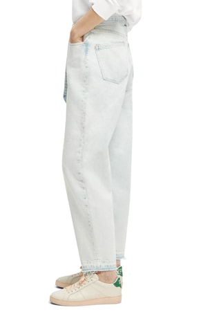 Jean balloon fit - Bleu