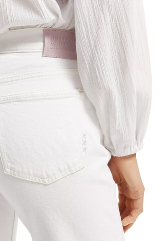 Jean taille haute - Blanc