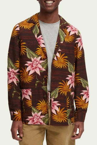 Veste en lin - Marron