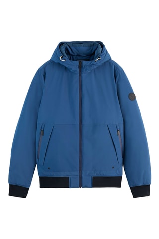 Veste à capuche - Bleu