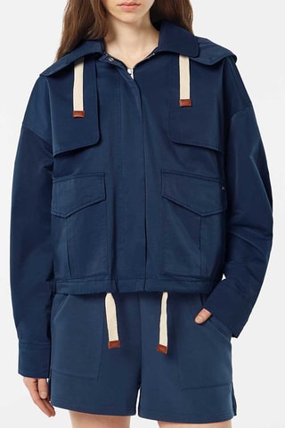 Veste à capuche - Bleu marine