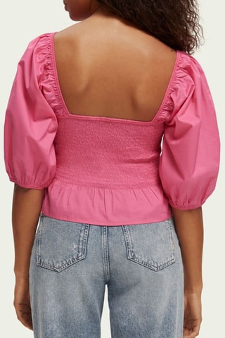 Top en coton biologique - Rose