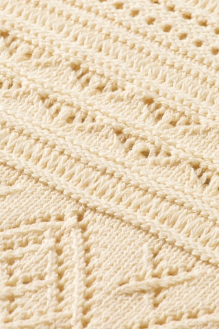 Top en coton biologique - Beige