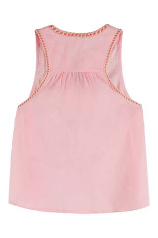 Top en coton biologique - Rose
