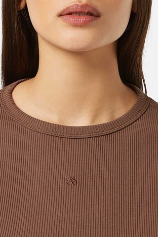 Crop top - Marron